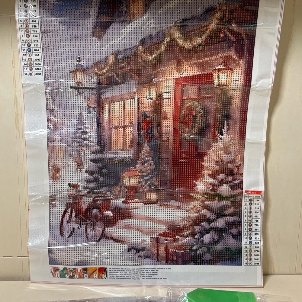 Charming Winter Cottage Diamond Painting Kit